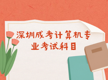 深圳成考計(jì)算機(jī)專業(yè)考試科目